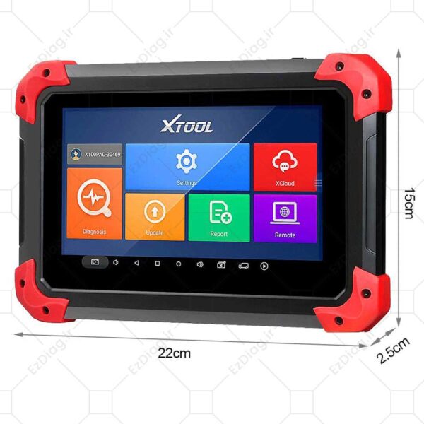 XTOOL X100 PAD اصلاح کیلومتر و تعریف سوییچ