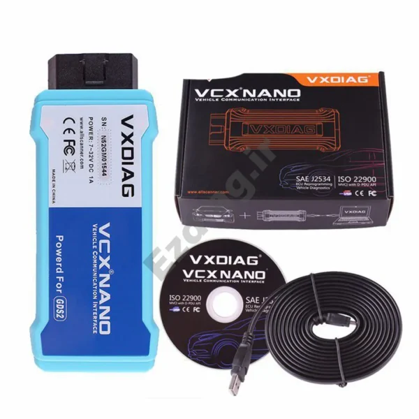 دیاگ VCX جی ام و اپل